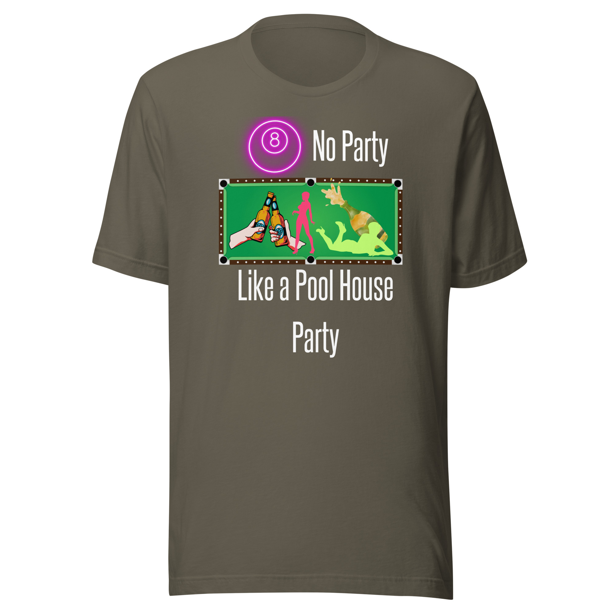 Side Pocket Clothing - 8 No Party - Unisex t-shirt - Image 8