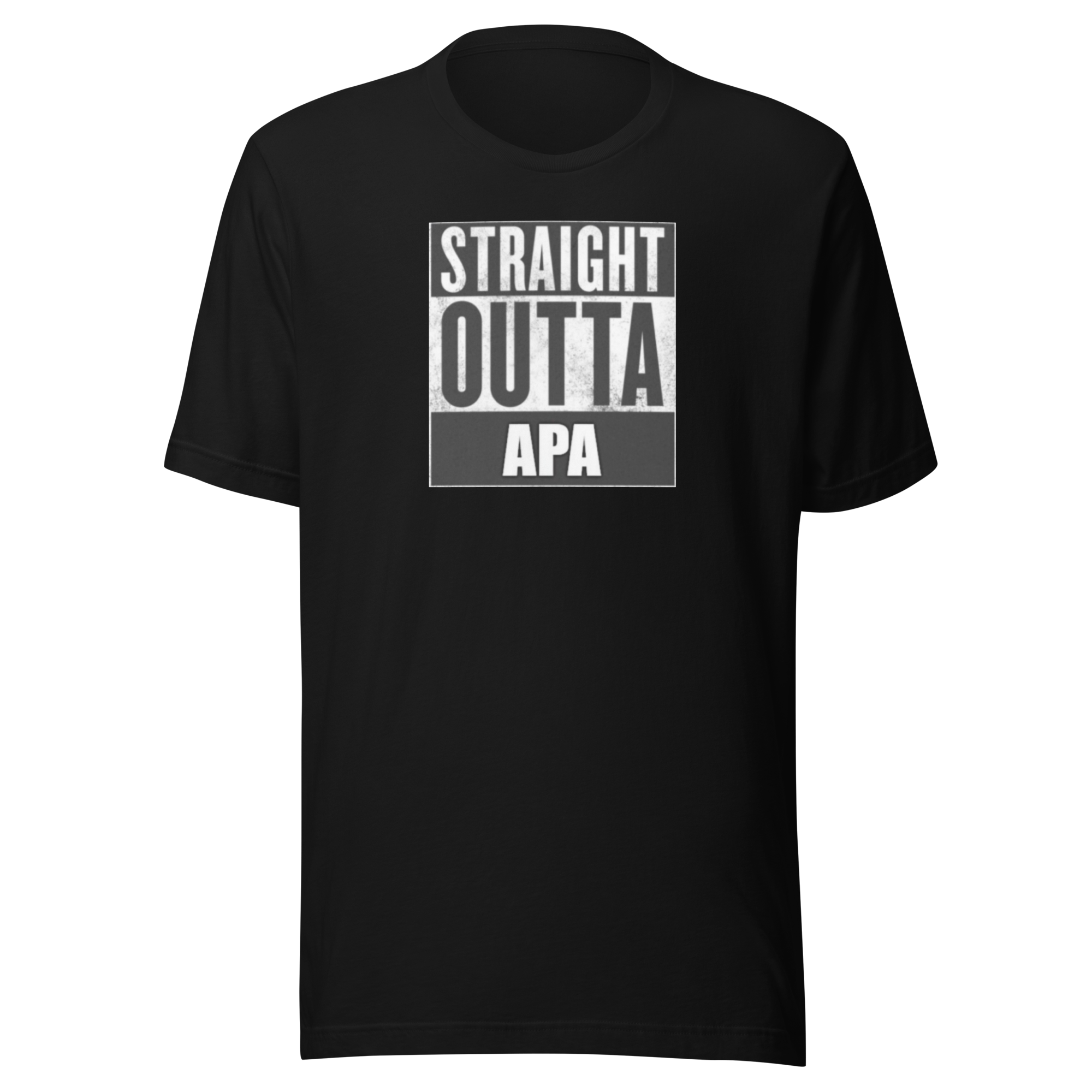 Side Pocket Clothing - Straight Outta APA - Unisex t-shirt