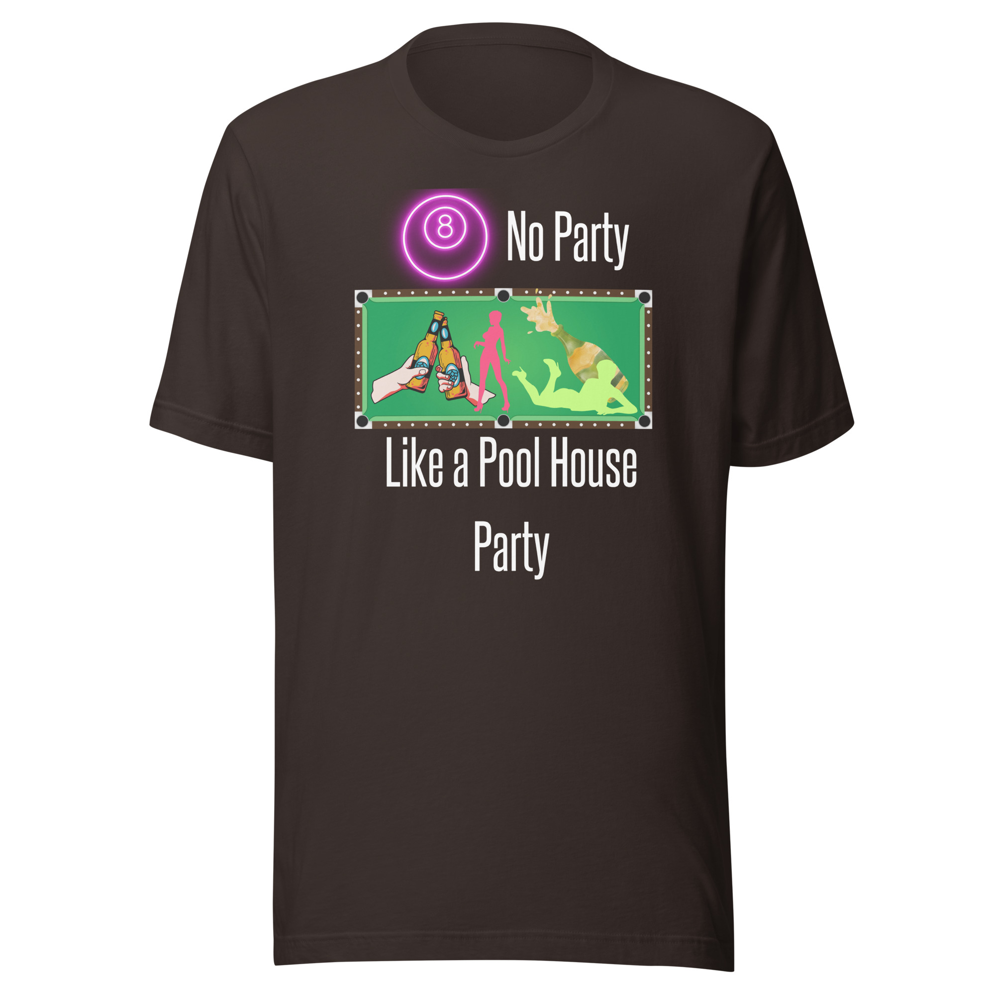 Side Pocket Clothing - 8 No Party - Unisex t-shirt - Image 5