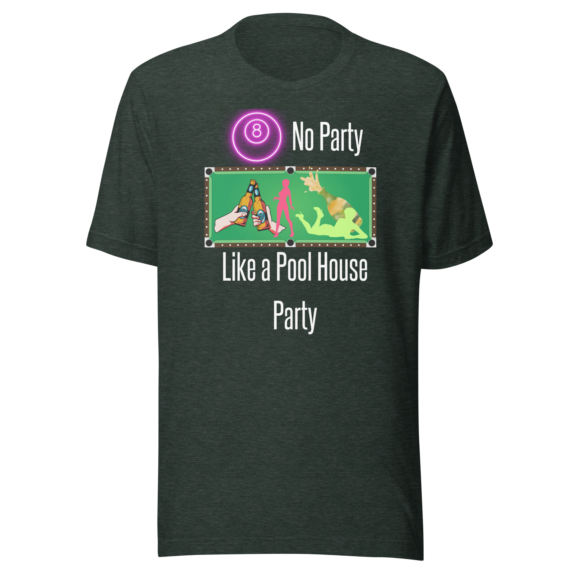 Side Pocket Clothing - 8 No Party - Unisex t-shirt - Image 7