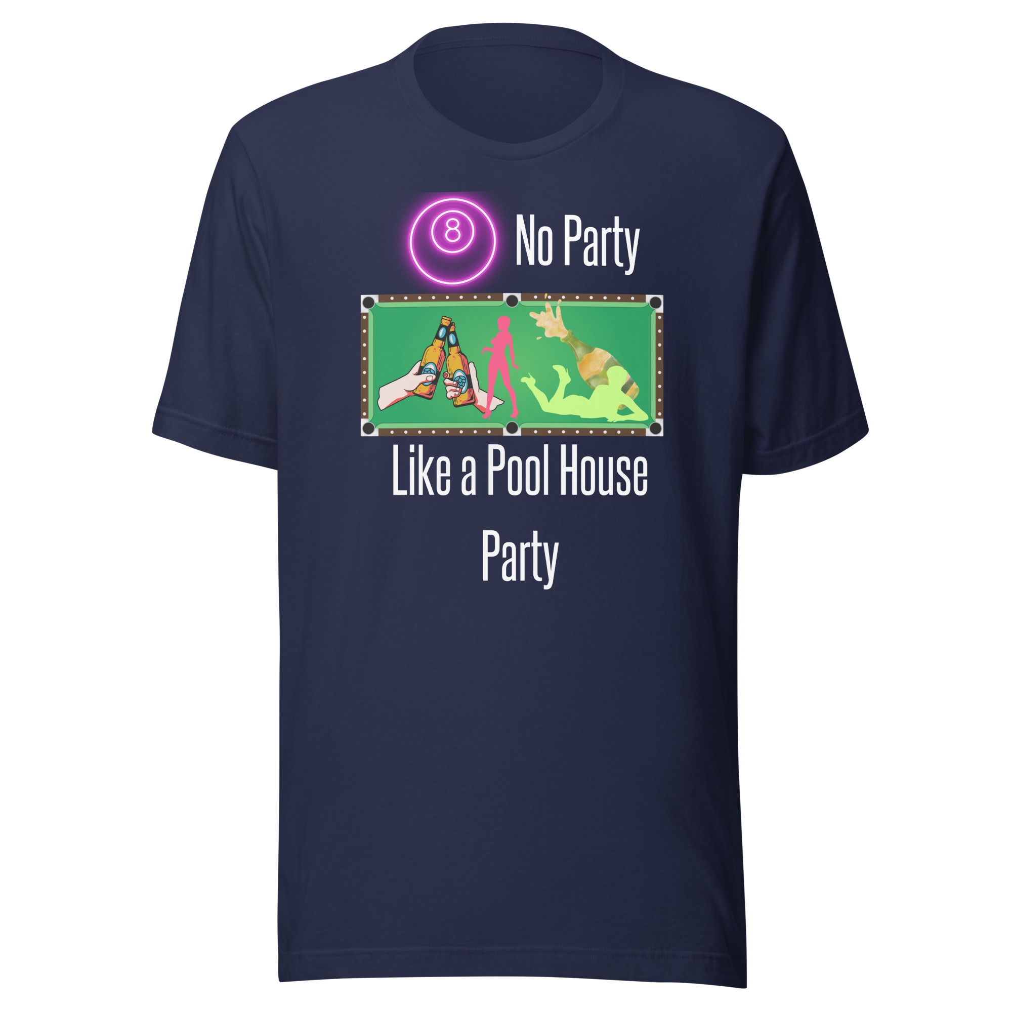 Side Pocket Clothing - 8 No Party - Unisex t-shirt - Image 4