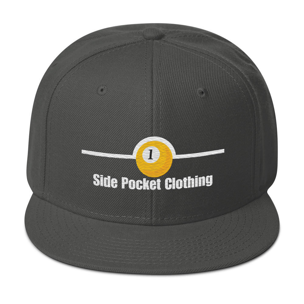 Side Pocket Clothing Logo - Snapback Hat - Image 8