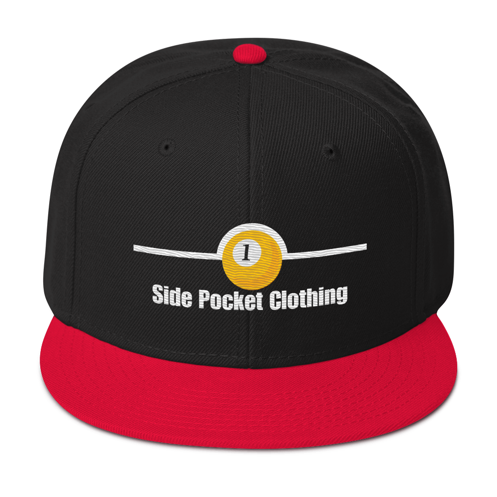 Side Pocket Clothing Logo - Snapback Hat - Image 3