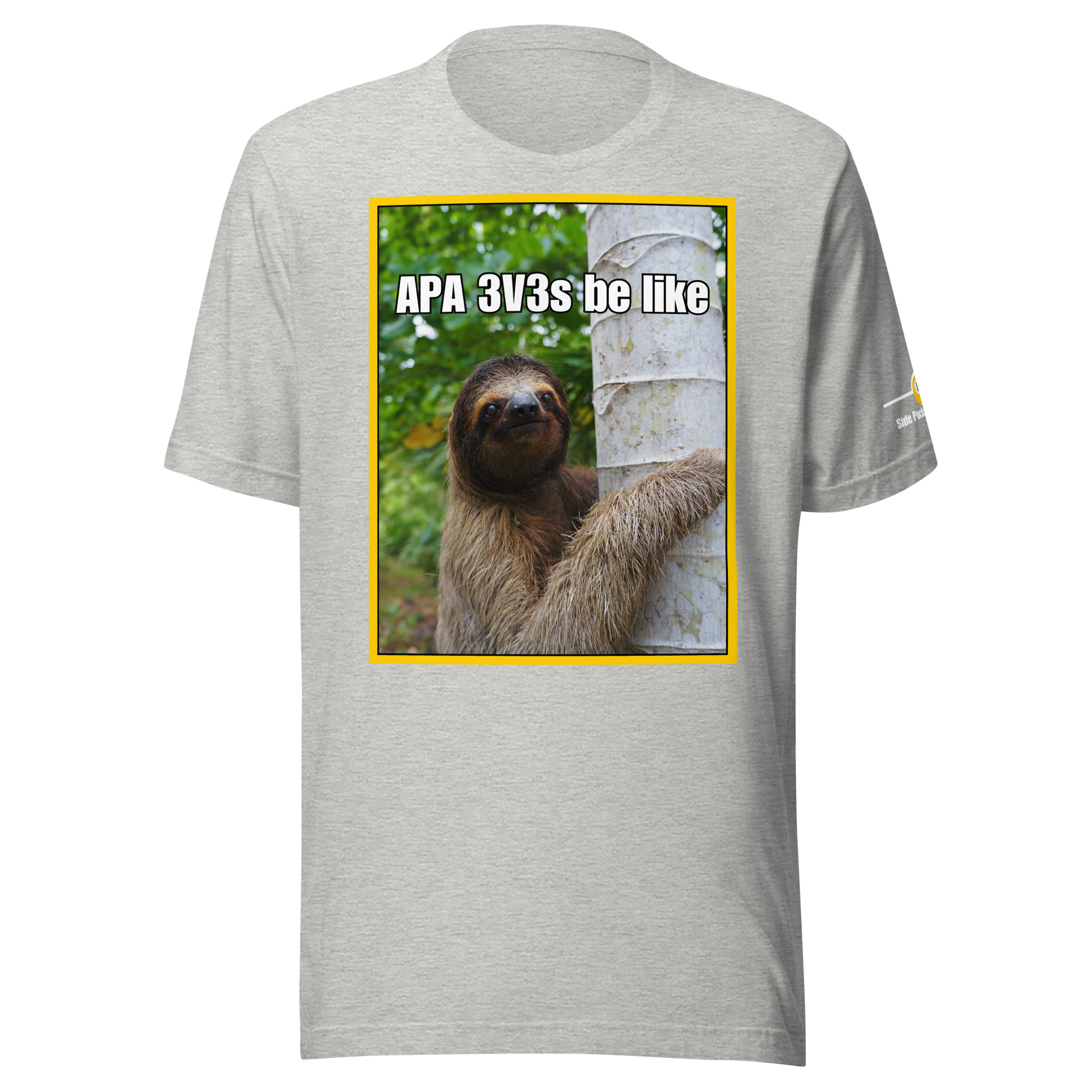 Side Pocket Clothing APA 3v3 - Unisex t-shirt - Image 19
