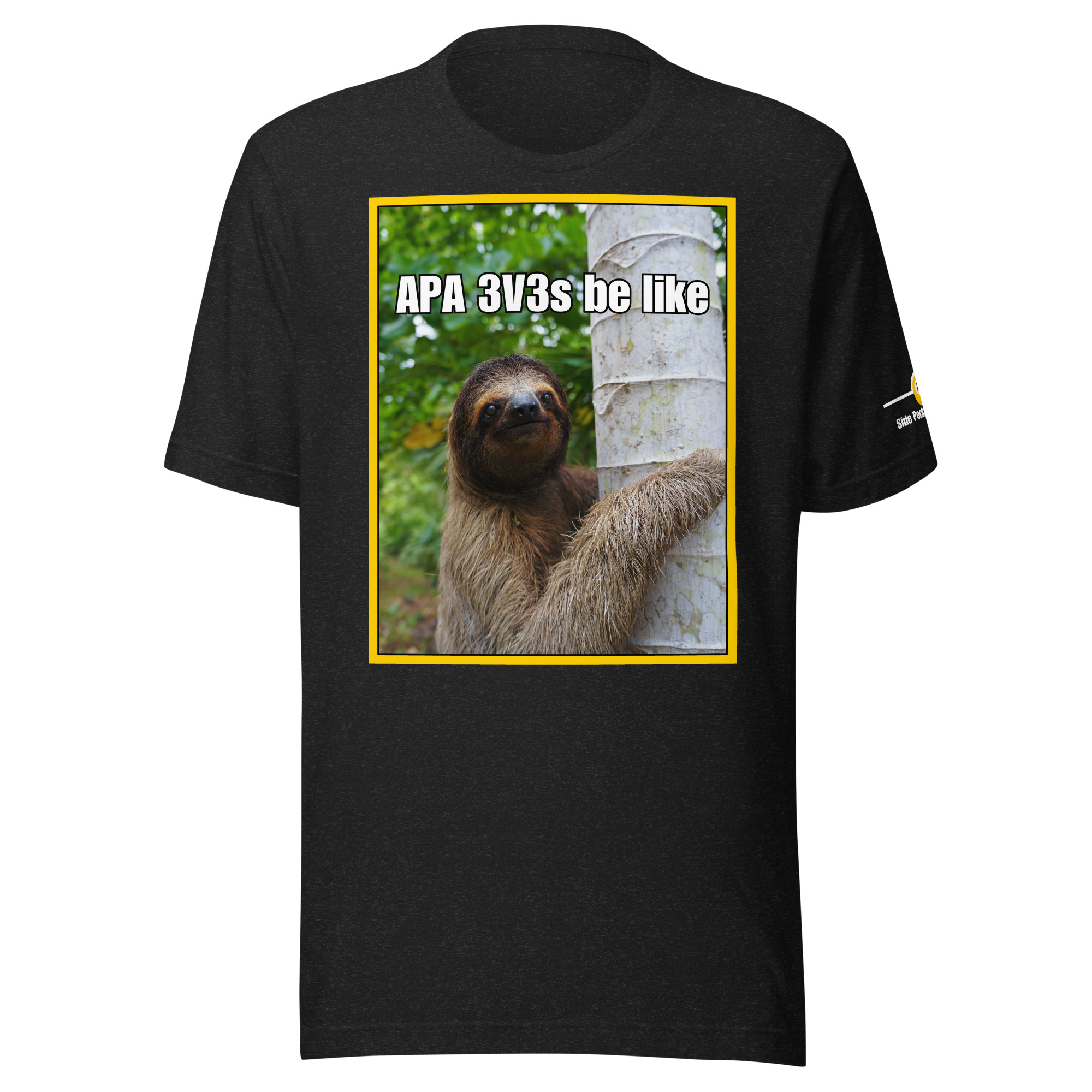 Side Pocket Clothing APA 3v3 - Unisex t-shirt - Image 2